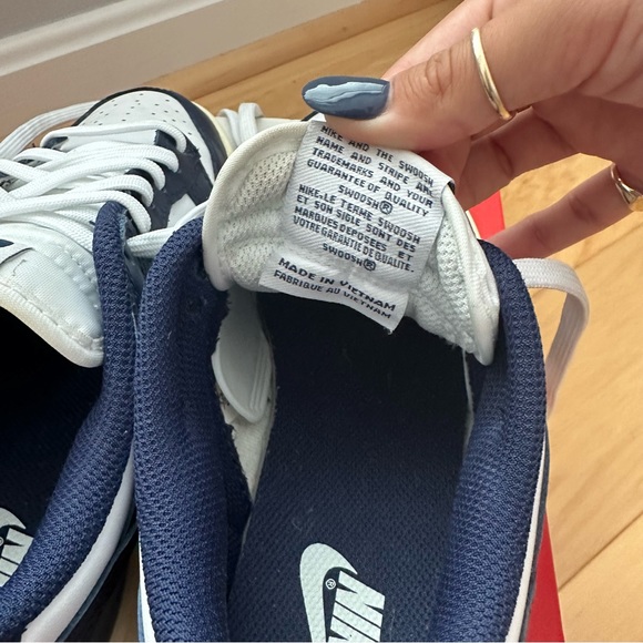 Nike Dunk Low Vintage Navy Women’s 2022 - Picture 2 of 9